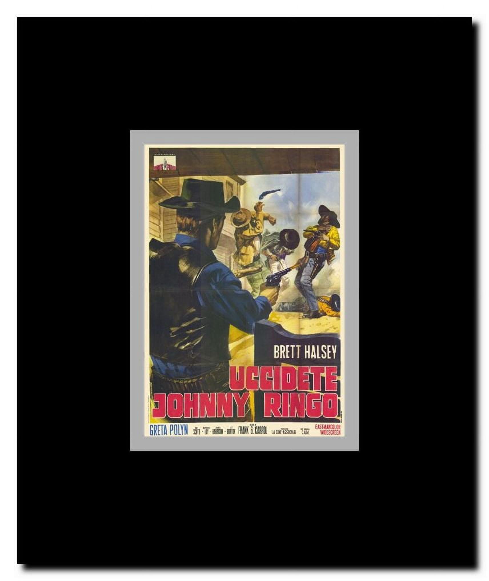 Kill Johnny Ringo Framed Movie Poster