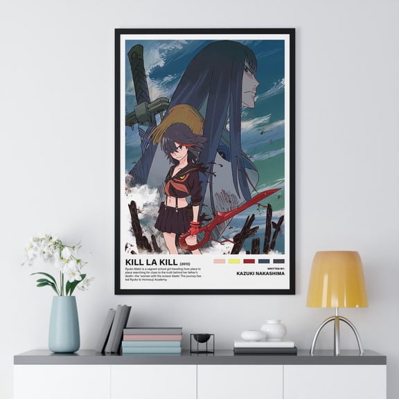 Kill La Kill Anime Minimalist Poster Unframed Size 24''x36'' GooGate