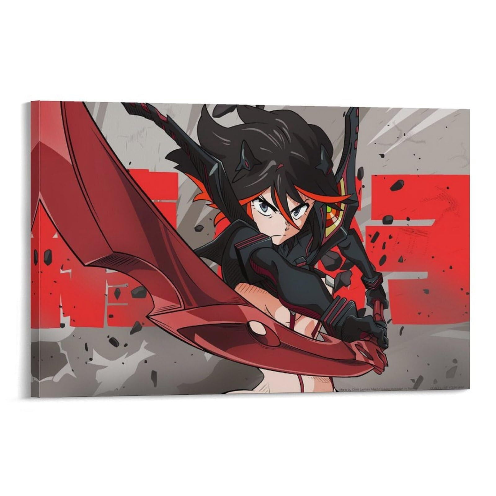 Kill La Kill Game Anime Poster Exquisite Poster Canvas Art Poster And ...