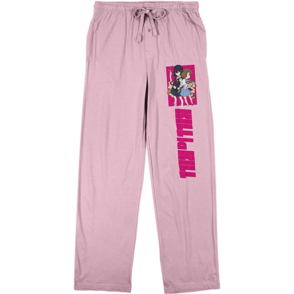 Kill La Kill Satsuki Logo Women's Pink Sleep Pajama Pants-Small