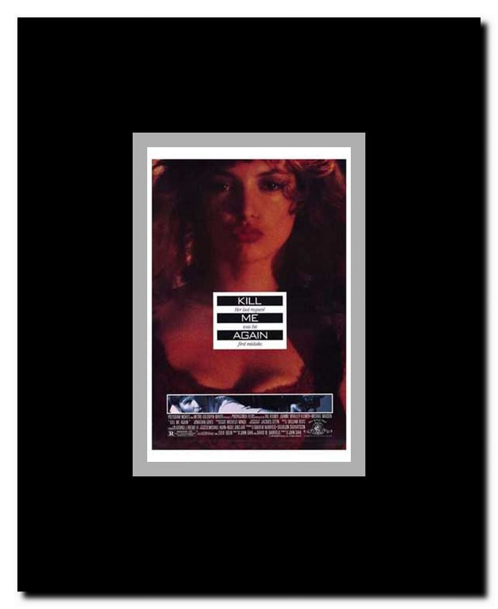 Kill Me Again Framed Movie Poster