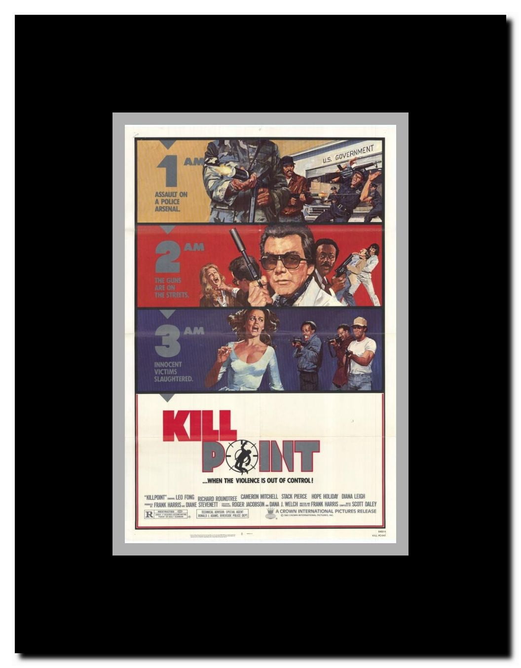 Kill Point Framed Movie Poster