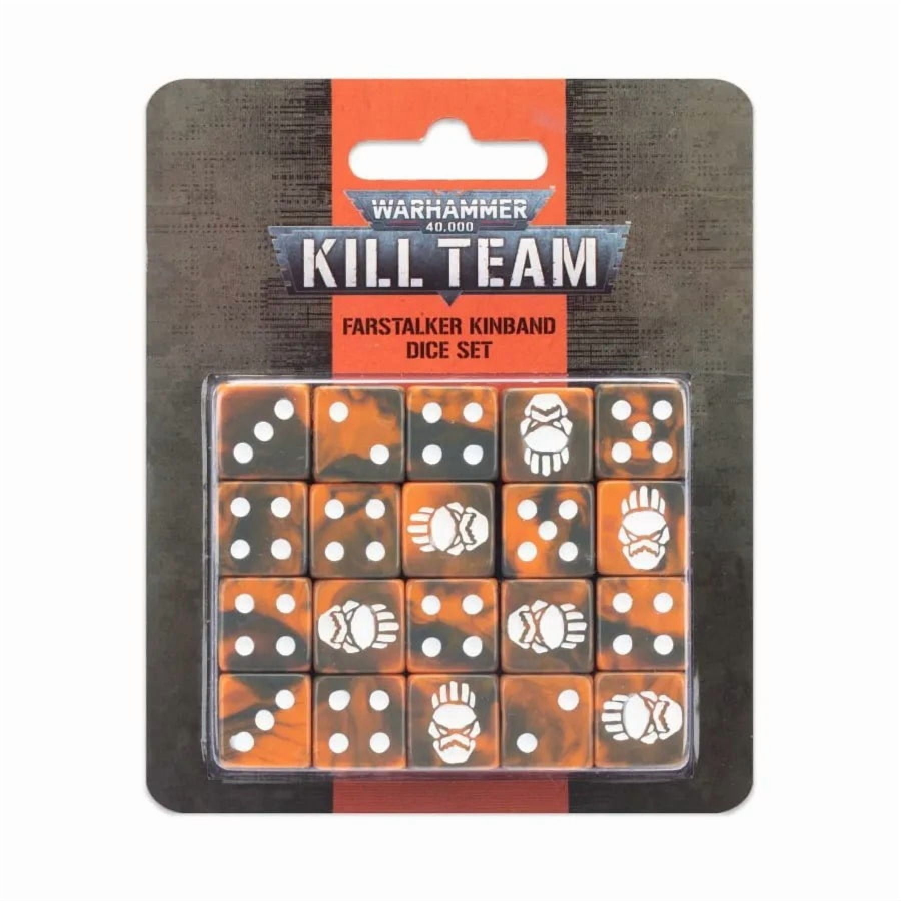 Warhammer 40K Kill Team: Farstalker Kinband Dice Set GWS 102-78