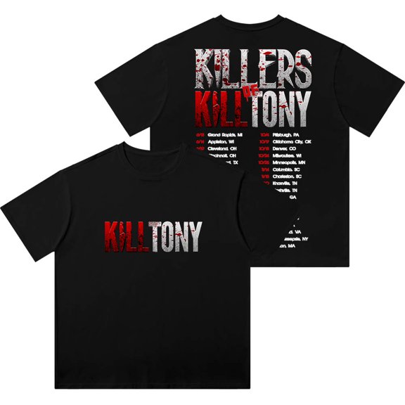 Kill Tony 2025 Tour Merch Vintage Wash T-Shirts Women Men Cotton Short Sleeve Tee