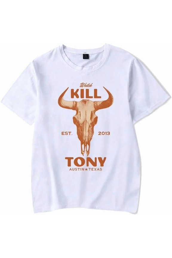 Kill Tony Logo Merch T-shirt Short-Sleeved Fashion Casual Unisex Summer Sport Tee