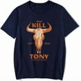 thumbnail image 1 of Kill Tony Logo Merch T-shirt Short-Sleeved Fashion Casual Unisex Summer Sport Tee, 1 of 6