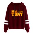 thumbnail image 1 of Kill Tony Logo Pullover Hoodies Unisex Fashion Pocketless Parallel Bars Sleeve Streetwear, 1 of 6
