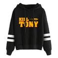 thumbnail image 1 of Kill Tony Logo Pullover Hoodies Unisex Fashion Pocketless Parallel Bars Sleeve Streetwear, 1 of 6