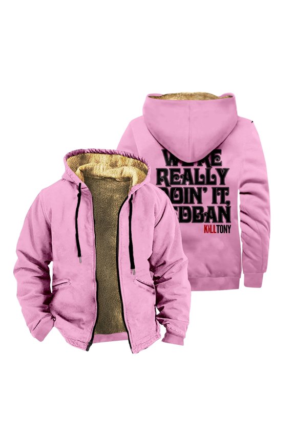 Kill Tony Redban Zipper Jacket Long Sleeve Winter Parka Women Men Casual Fashion Coat