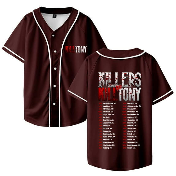 Kill Tony Tour 2025 Merch Baseball Jersey Shirt V-Neck Women Men Short Sleeve Streetwear Clothes