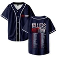 thumbnail image 1 of Kill Tony Tour 2025 Merch Baseball Jersey Shirt V-Neck Women Men Short Sleeve Streetwear Clothes, 1 of 3