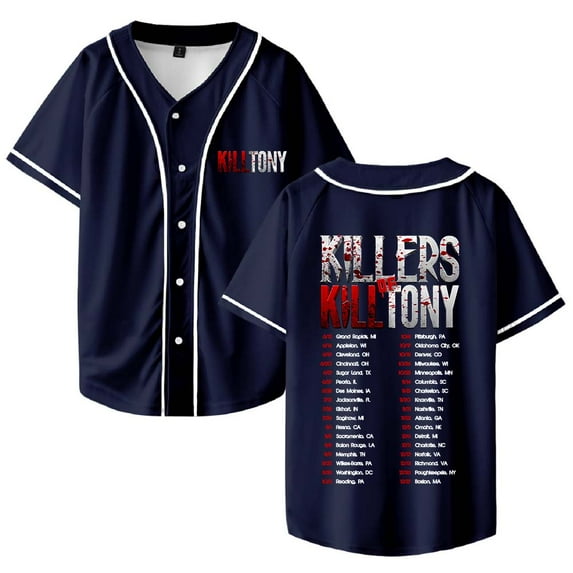 Kill Tony Tour 2025 Merch Baseball Jersey Shirt V-Neck Women Men Short Sleeve Streetwear Clothes