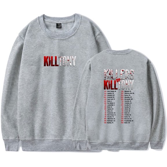 Kill Tony Tour 2025 Merch Sweatshirt Women Men Casual Crewneck Long Sleeve Pullover Clothes