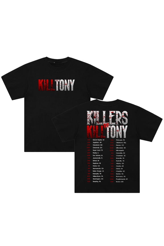 Kill Tony Tour 2025 T-shirt Crewneck Short Sleeve Cotton Tee Women Men Streetwear Tops