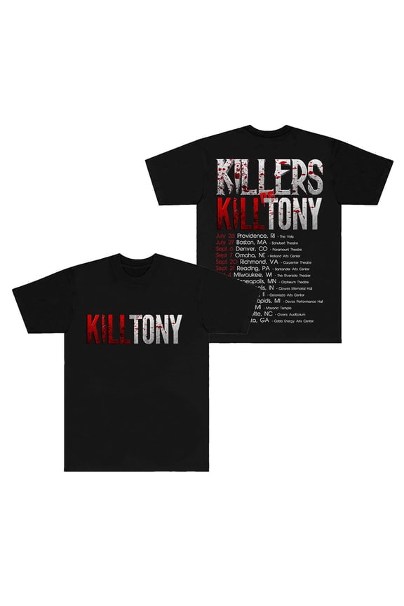Kill Tony Tour Logo Merch T-Shirts Cosplay Women Men Fashion Casual HipHop Short Sleeve Tee