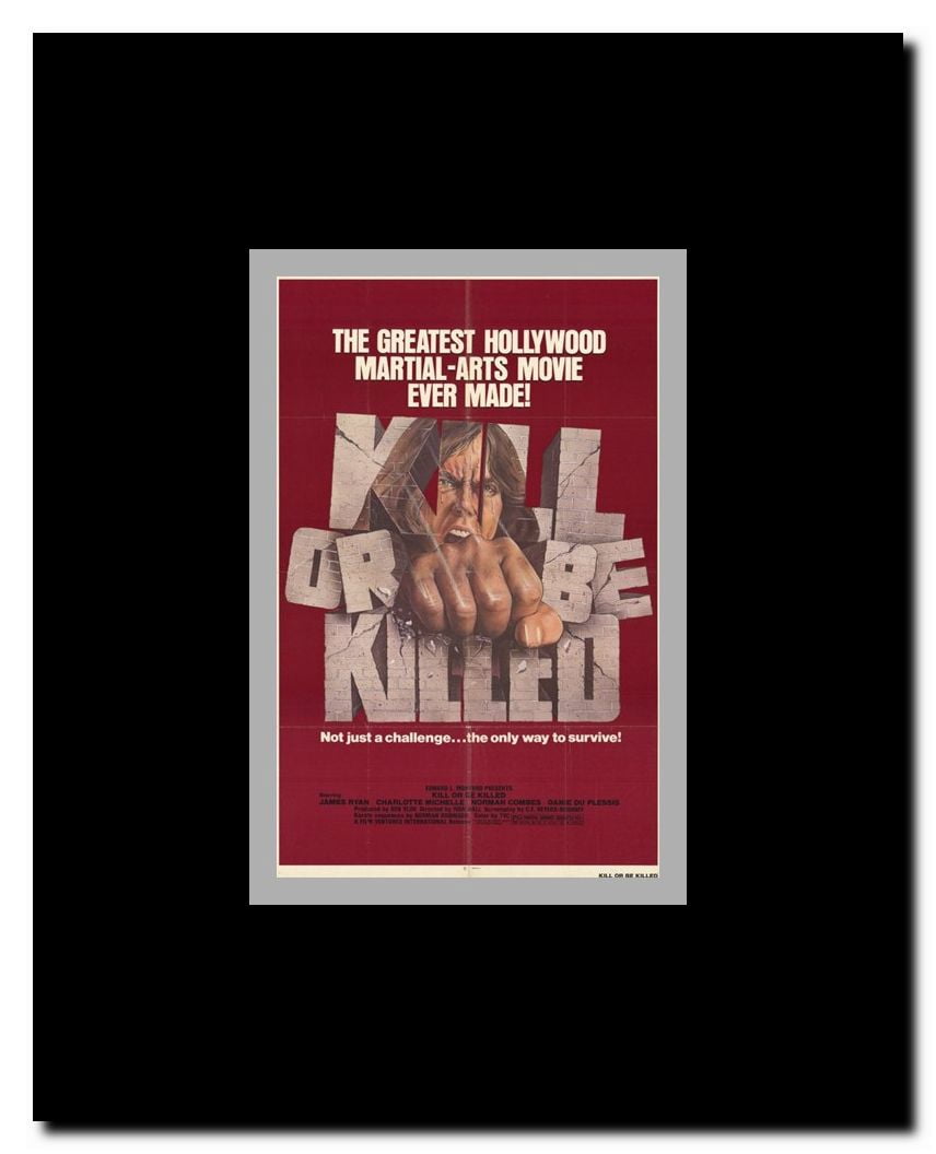 Kill or Be Killed Framed Movie Poster