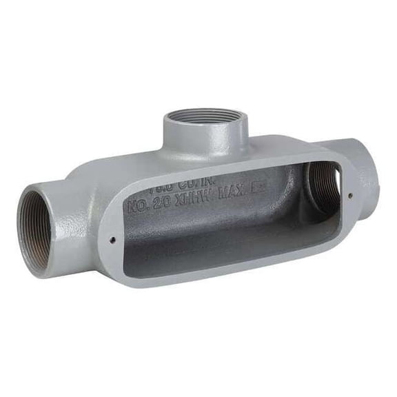Hubbell Killark Conduit Outlet Body,T,3/4 In. OT-2