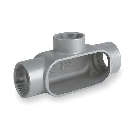 Hubbell Killark Conduit Body,T Body,1/2" Hub T17SA