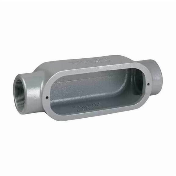 Hubbell Killark Conduit Outlet Body,Iron,Trd Sz 3/4in C28