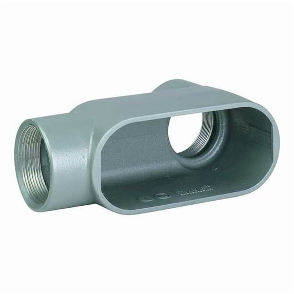 Hubbell Killark Conduit Outlet Body,Iron,Trd Sz 3/4in LB27