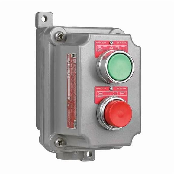 Hubbell Killark Control Station,3/4 In,10A at 600V FXCS-5B4
