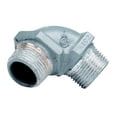 thumbnail image 1 of IMC 90 Deg Elbow, 1/2 in, Threaded, Aluminum, Powder Coated, Gray, 1 of 1