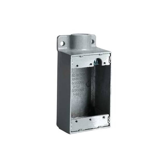 Killark FD-1 1 Gang Deep FS Box with 1/2" Hub