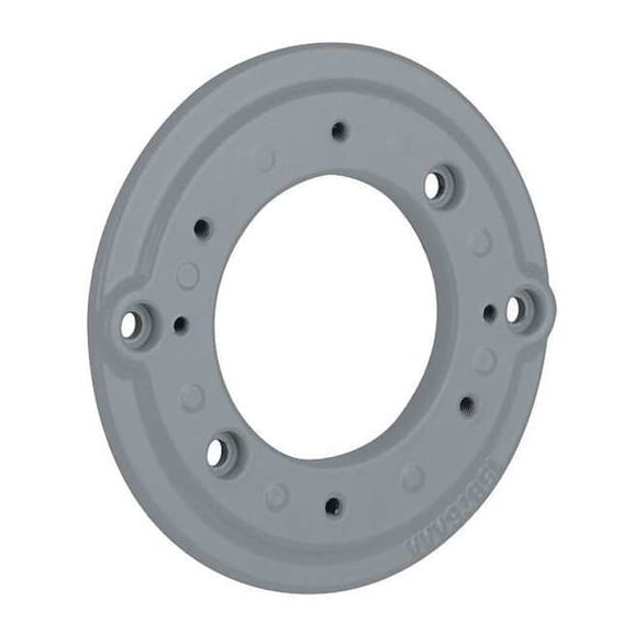 Hubbell Killark HazAdapterPlate,5 1/2"L,3"W,5 1/4"H,Gray VBA
