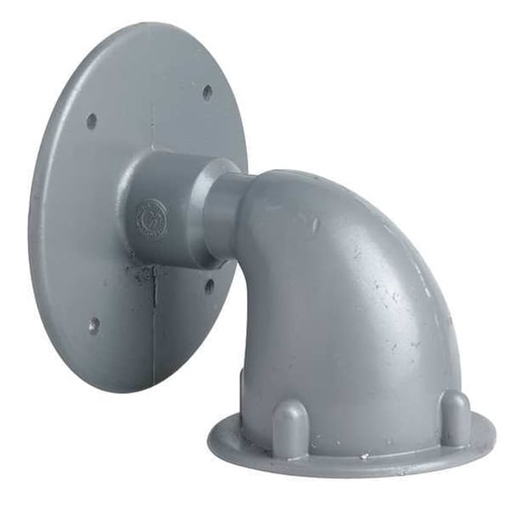 Killark HazLocWallBracket,6"L,5"W,4 1/2"H,Gray VB-2