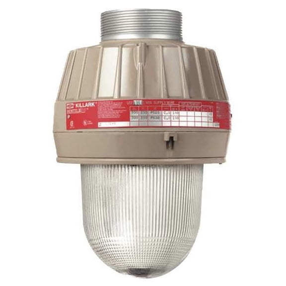 Hubbell Killark LED Light Fixture,Haz Location,Fluted EML4530