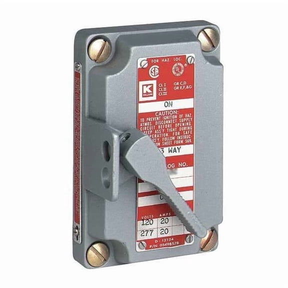 Hubbell Killark Switch Assembly Front Cover XS-2C
