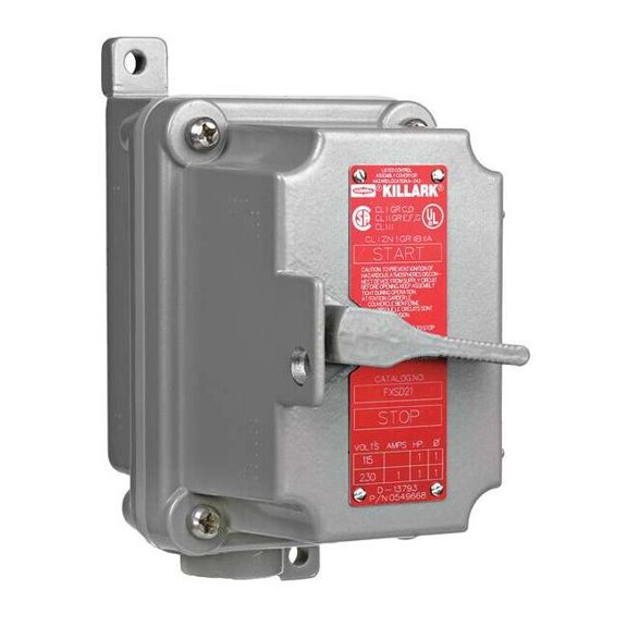 Hubbell Killark Tumbler Switch,120/277VAC FXS-41C