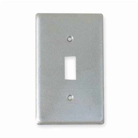 Weatherproof Cover, Switch Box Type, 1 Gang, Aluminum, Toggle Switch Cover Type 1FT
