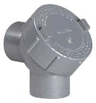Killark XT-1 Explosion Proof Conduit Body – 1/2 Inch T-Type Aluminum – New Open Box