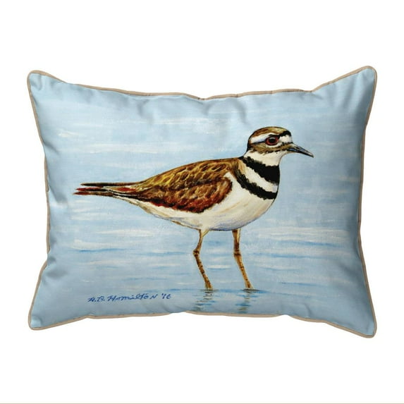 Betsy Drake Interiors Killdeer Extra Large Zippered Pillow 20x24