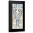 thumbnail image 1 of Killeen, Jen 12x24 Black Modern Framed Museum Art Print Titled - Ocean Life I, 1 of 5