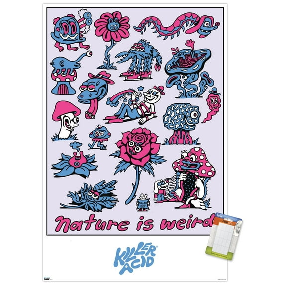 Killer Acid - Nature Is Weird Wall Poster, 22.375" x 34"