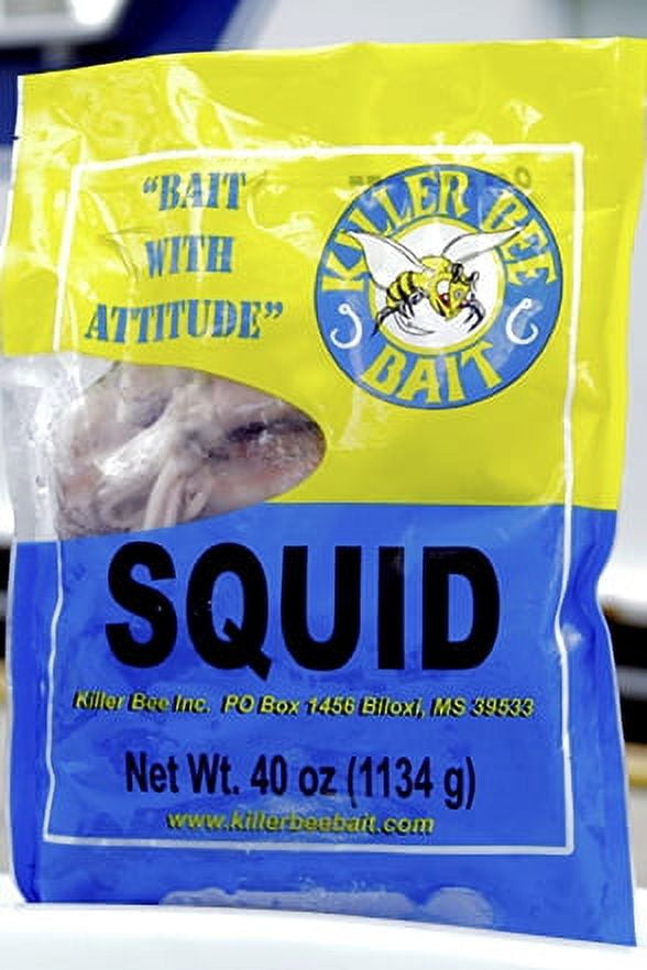 Killer Bee Bait Frozen Squid 14 oz