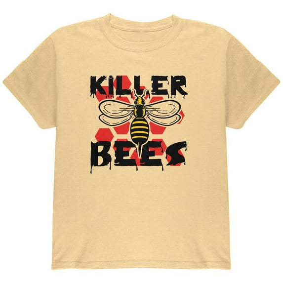 Killer Bees Honey Bee Youth T Shirt Yellow Haze YLG