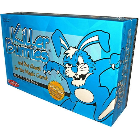 Killer Bunnies KB Quest Blue Starter Set, Card Game, Ages 13+, 2–8 Players, 6.00 x 9.50 x 2.88 In