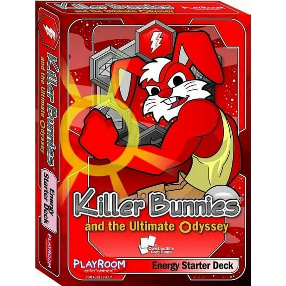 Killer Bunnies Odyssey Energy Starter Deck, by Playroom Entertainment