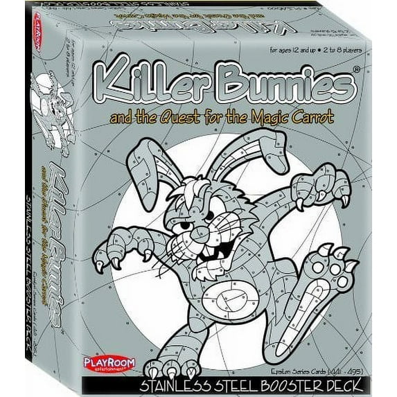 Killer Bunnies: Quest for theMagic Carrot - Stainless Steel BoosterDeck