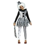 Fun World Killer Clown Halloween Fancy-Dress Costume for Child, Big Girls L
