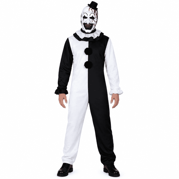 Killer Clowns Cosplay Costume for Horror Movies Scene-Stealer Skin-Tight Halloween Outfit