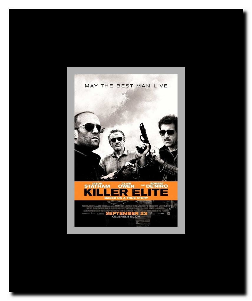 Killer Elite Framed Movie Poster