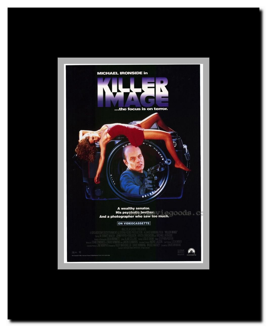 Killer Image Framed Movie Poster