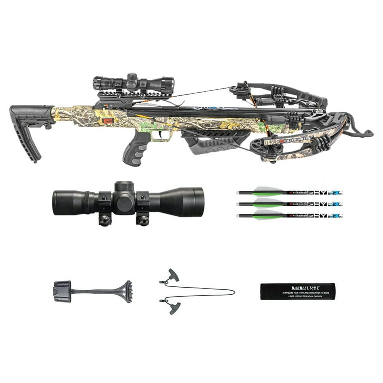 KILLER BURNER ‪✕‬3個 Killer Instinct Burner 415 Crossbow Bow Archery Pro Package with 3