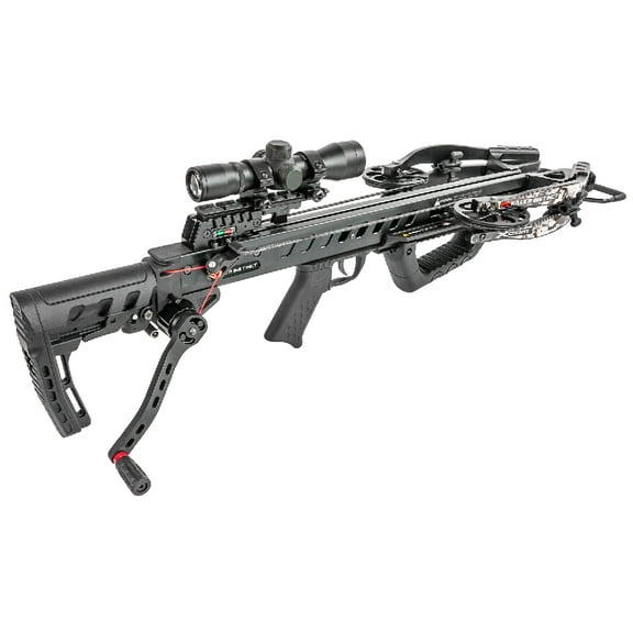 Killer Instinct Fatal-x 405 FPS Compound Crossbow with Scope & Crank (Black)
