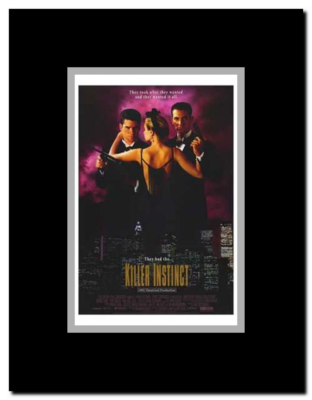 Killer Instinct Framed Movie Poster