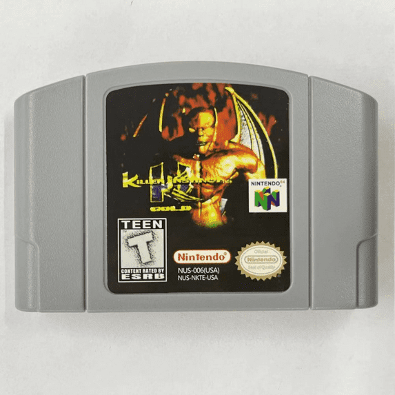 Killer Instinct Gold N64 Games Cartridge Card for N64 US Version
